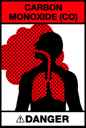 carbon monoxide poisoning logo